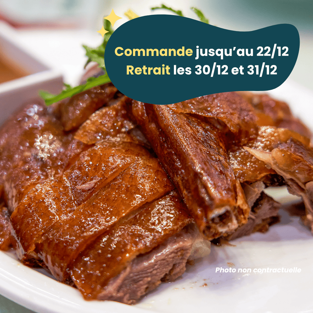 PRÉCOMMANDE Nouvel An - ACOMPTE - Rôti d'un magret de Canard au foie gras (450 à 650g) Domaine des Tuileries vrac-zero-dechet-ecolo-montaudran