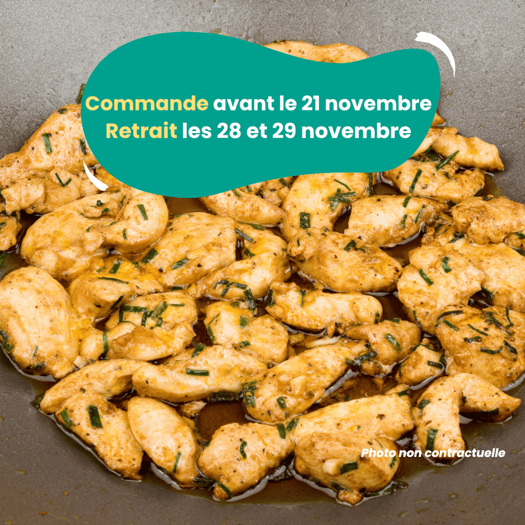 PRÉCOMMANDE Poulet plancha (1kg) Domaine des Tuileries vrac-zero-dechet-ecolo-montaudran