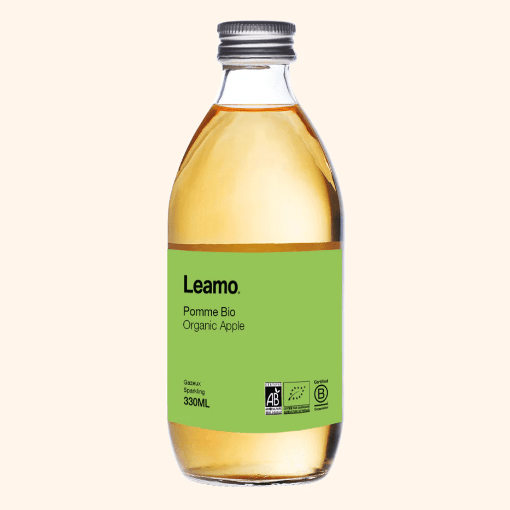 Pur jus Pomme pétillant BIO - 33cl Leamo vrac-zero-dechet-ecolo-montaudran