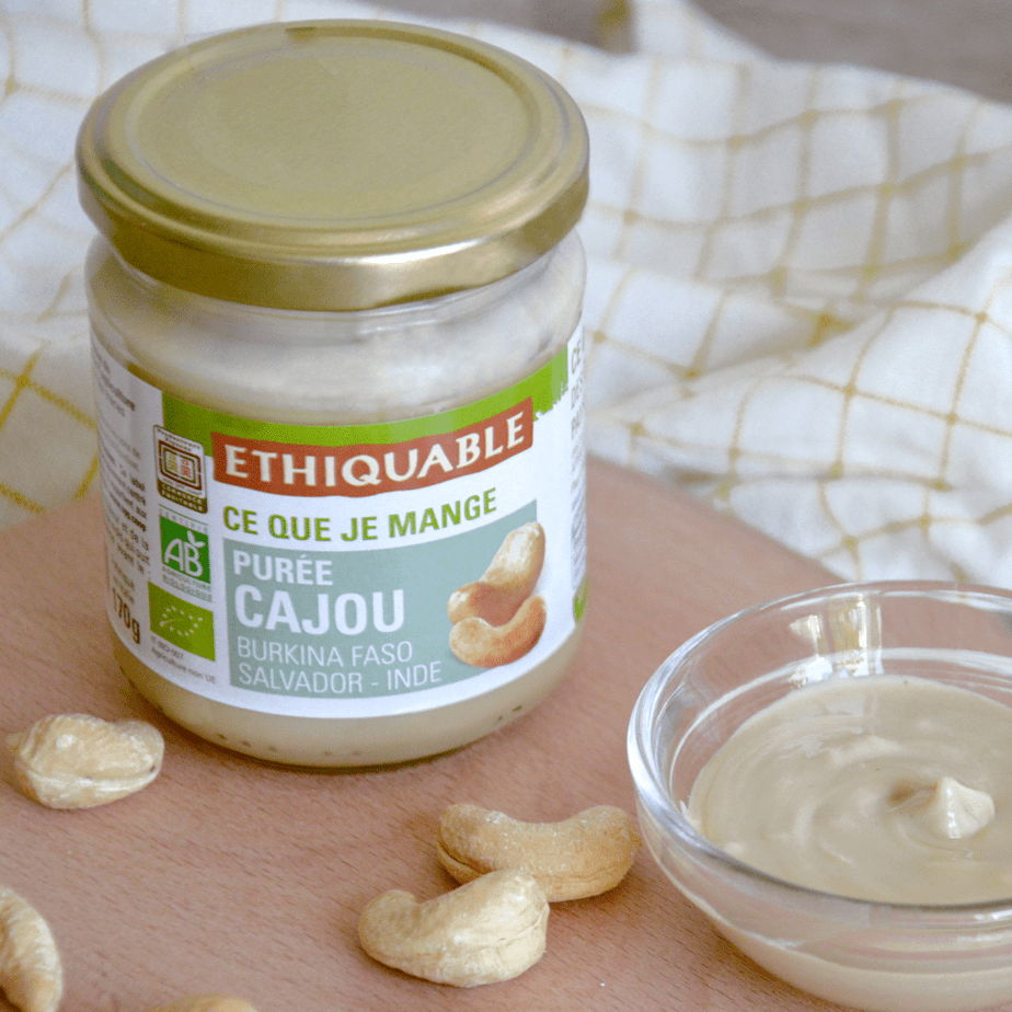 Purée de cajou BIO - 170g Ethiquable vrac-zero-dechet-ecolo-montaudran