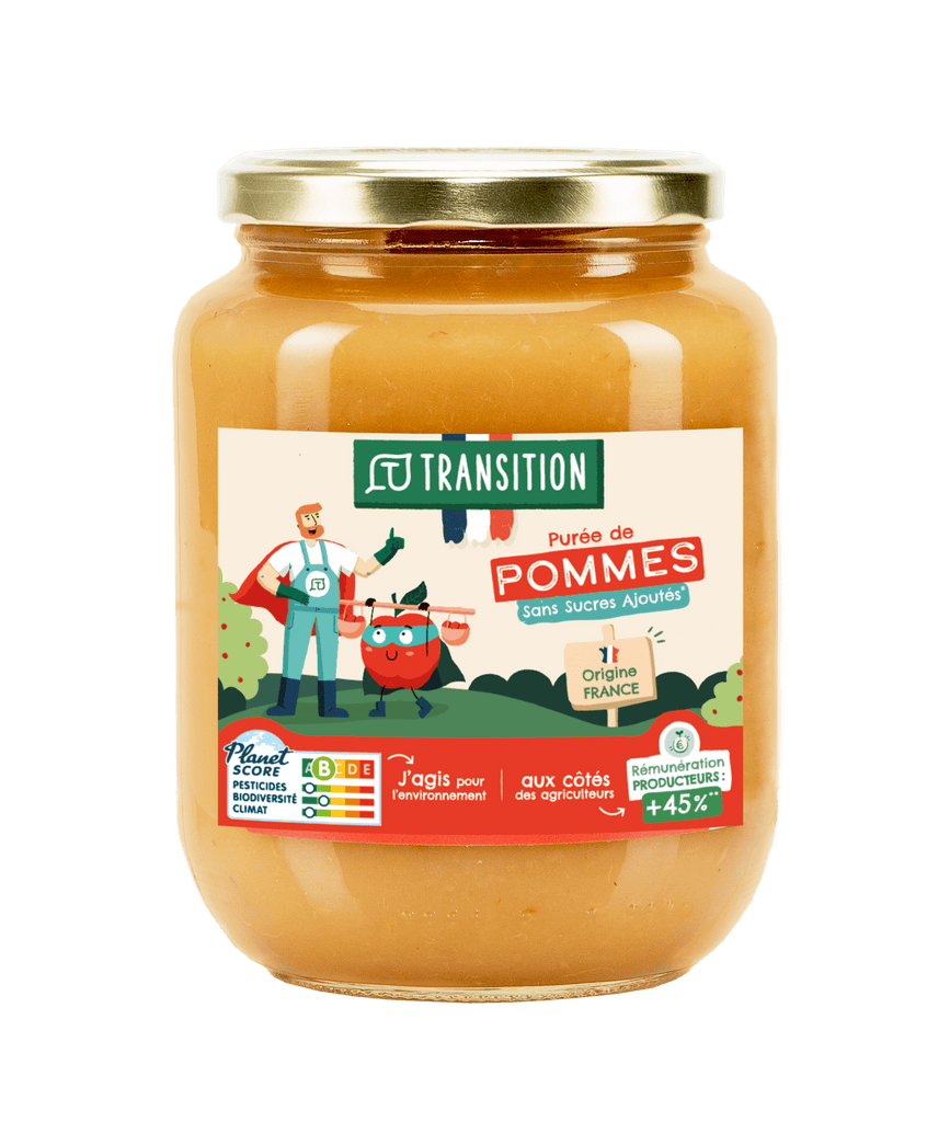 PUREE DE POMMES - 825G Transition vrac-zero-dechet-ecolo-montaudran