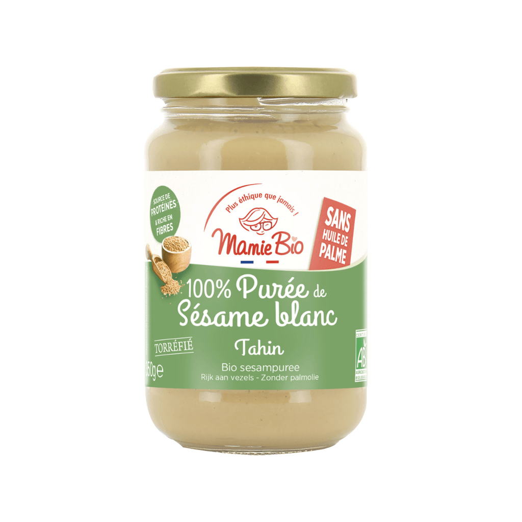 Purée de sésame tahin blanc BIO - 350g Mamie Bio vrac-zero-dechet-ecolo-montaudran