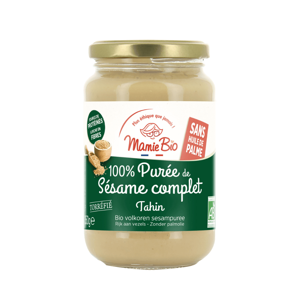 Purée de sésame tahin complet BIO - 350g Mamie Bio vrac-zero-dechet-ecolo-montaudran