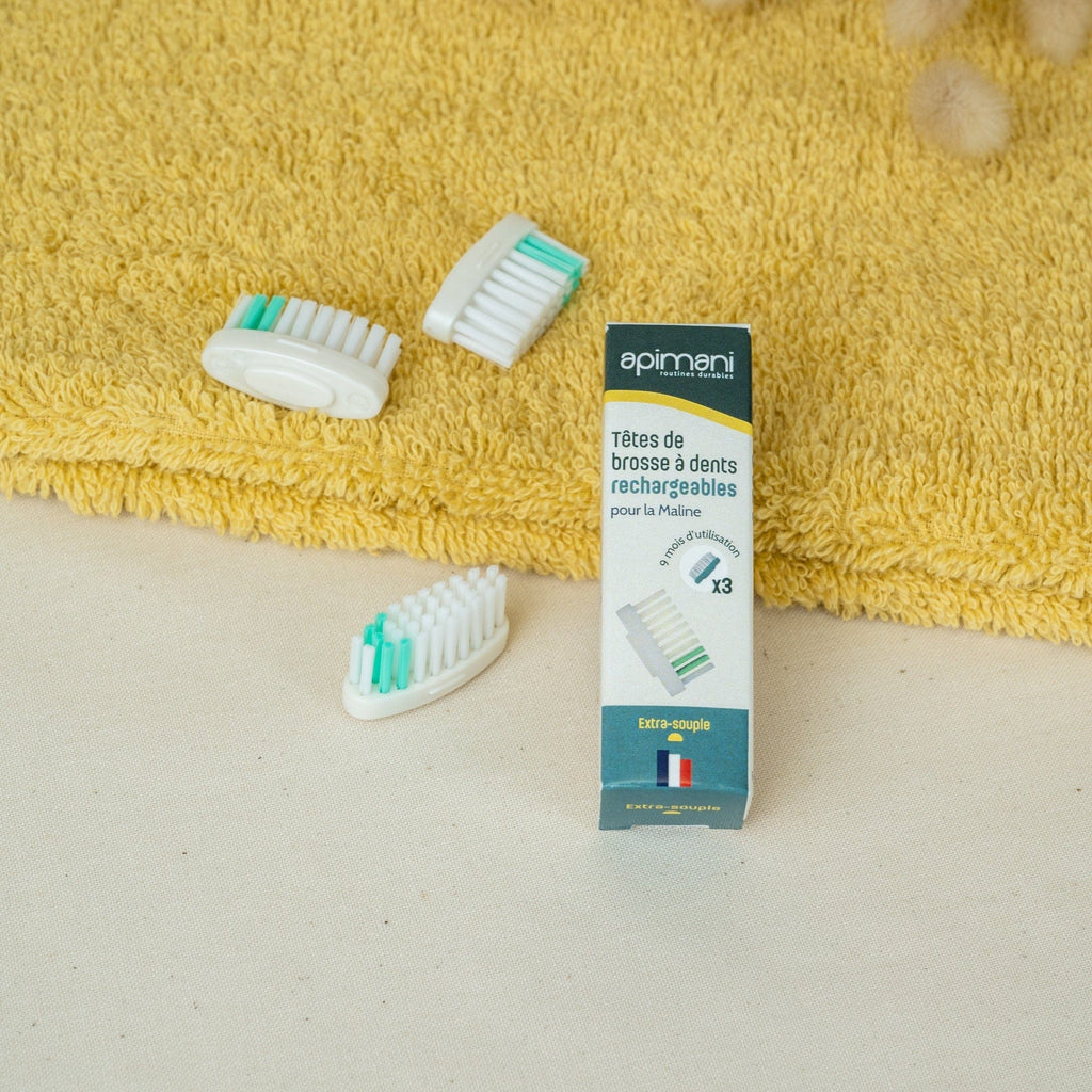 Recharge 3 têtes de brosses à dents - extra souple Apimani vrac-zero-dechet-ecolo-montaudran