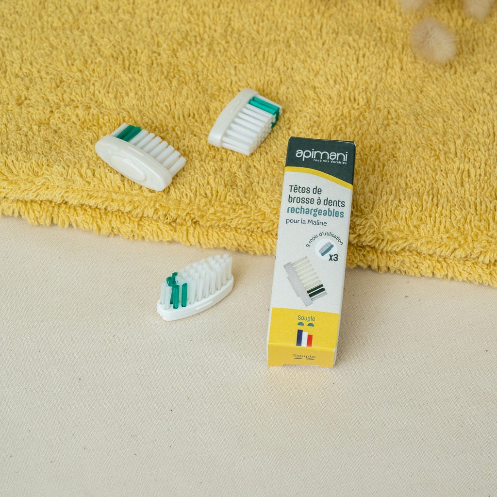 Recharge 3 têtes de brosses à dents - souple Apimani vrac-zero-dechet-ecolo-montaudran