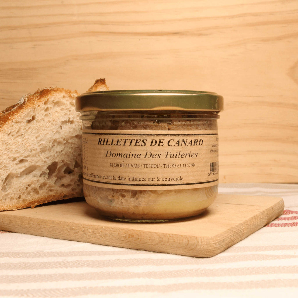 Rillettes de canard avec 25% de foie gras - 120 g Domaine des Tuileries vrac-zero-dechet-ecolo-montaudran
