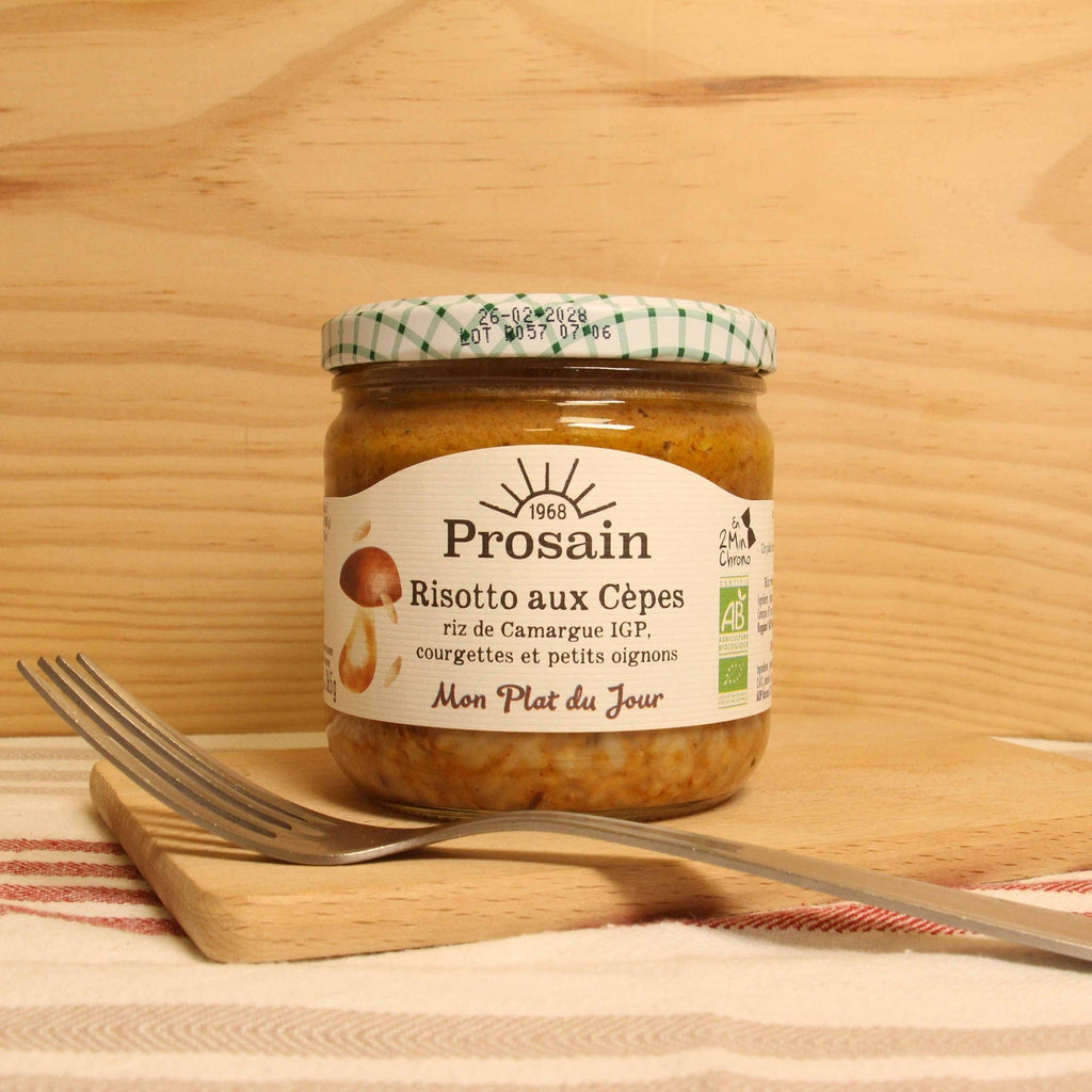 Risotto aux cèpes BIO - 365g Prosain vrac-zero-dechet-ecolo-montaudran