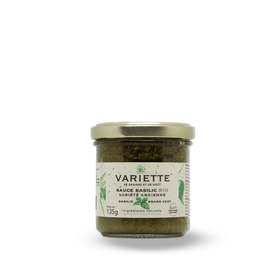 Sauce basilic BIO - 135g - ANTIGASPI Variette vrac-zero-dechet-ecolo-montaudran