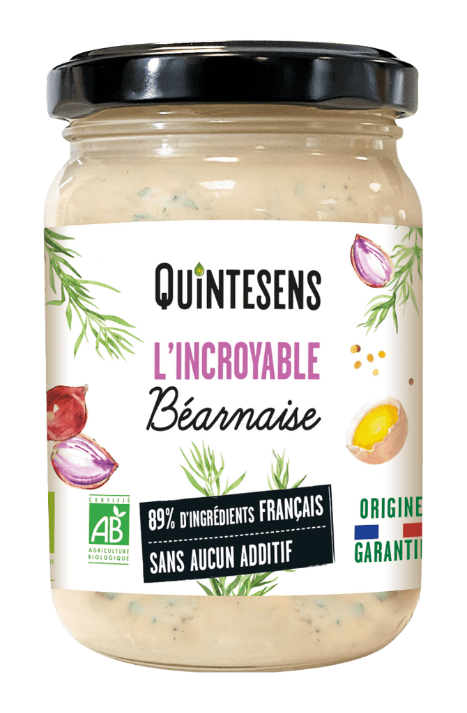 Sauce Béarnaise BIO - 180g - ANTIGASPI Quintesens vrac-zero-dechet-ecolo-montaudran