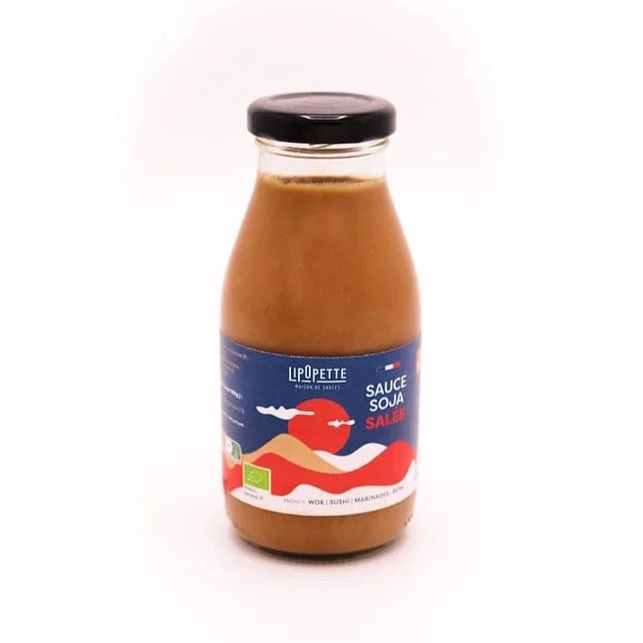 Sauce soja salée française BIO - 150ml Maison Lipopette vrac-zero-dechet-ecolo-montaudran