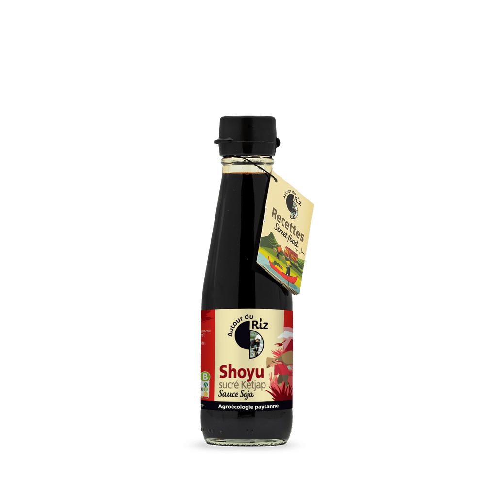 Sauce soja shoyu sucré Ketjap BIO - 200ml Autour du riz vrac-zero-dechet-ecolo-montaudran