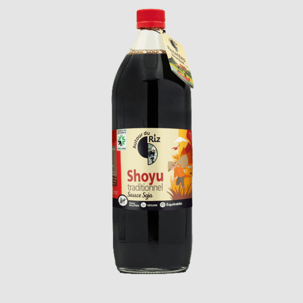 Sauce Soja Shoyu traditionnel - 1L Autour du riz vrac-zero-dechet-ecolo-montaudran