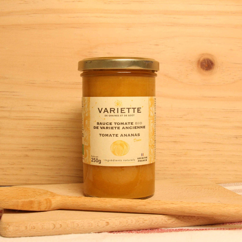 Sauce tomate Ananas jaune BIO - 250g Variette vrac-zero-dechet-ecolo-montaudran
