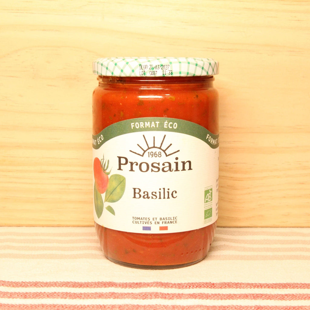 Sauce tomate au basilic BIO - 610g Prosain vrac-zero-dechet-ecolo-montaudran