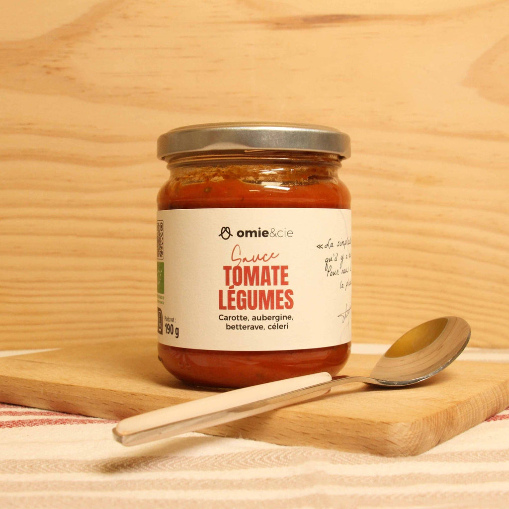 Sauce tomate aux légumes BIO - 190g Omie vrac-zero-dechet-ecolo-montaudran