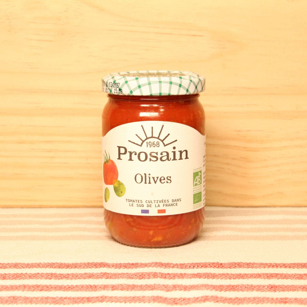 Sauce tomate aux olives BIO - 200g Prosain vrac-zero-dechet-ecolo-montaudran