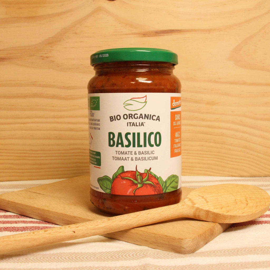 Sauce tomate basilico BIO - 350g Bio Organica Italia vrac-zero-dechet-ecolo-montaudran