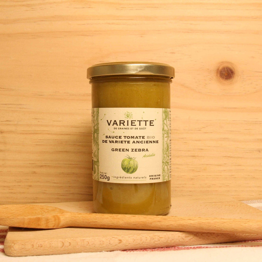 Sauce tomate Green Zebra BIO - 250g Variette vrac-zero-dechet-ecolo-montaudran