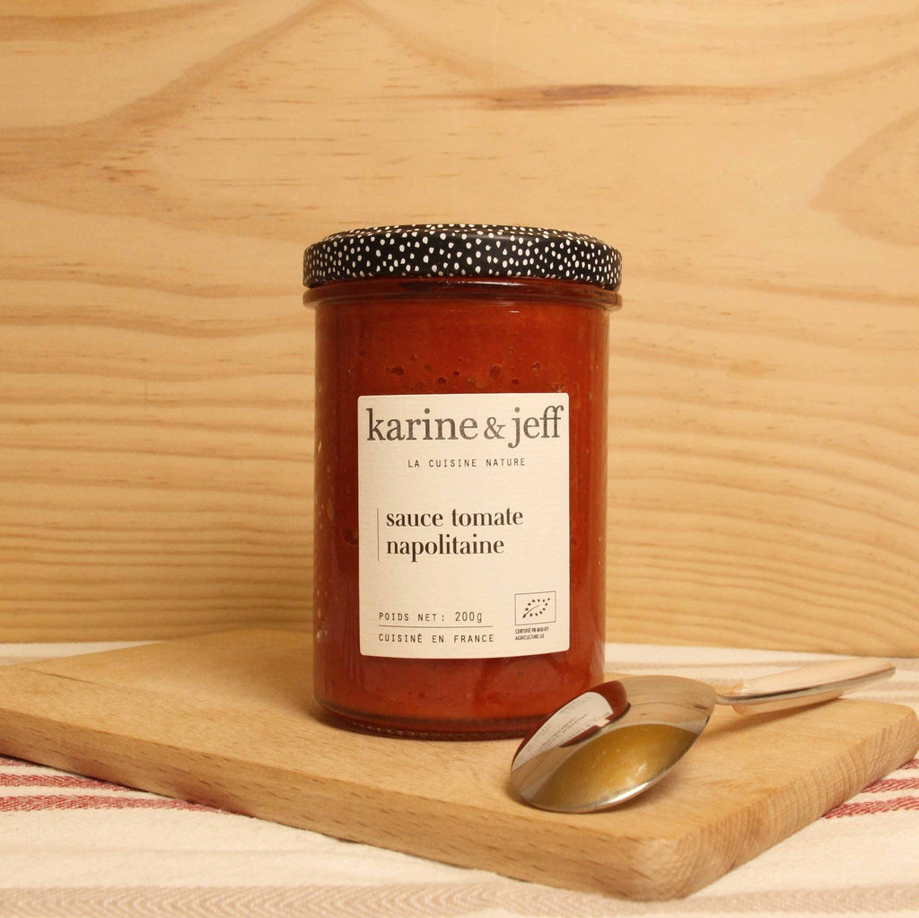 Sauce tomate napolitaine BIO - 200g Karine & Jeff vrac-zero-dechet-ecolo-montaudran