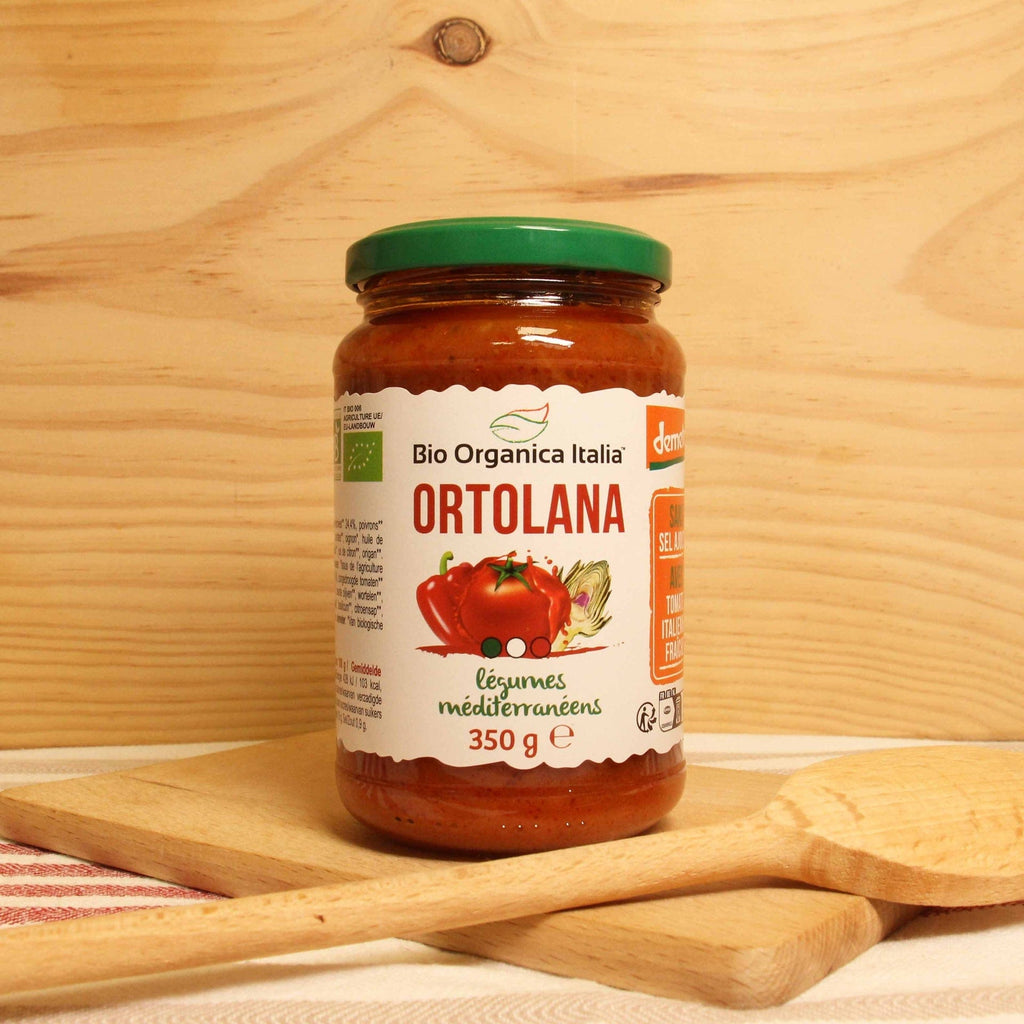 Sauce tomate ortolana BIO - 350g Bio Organica Italia vrac-zero-dechet-ecolo-montaudran