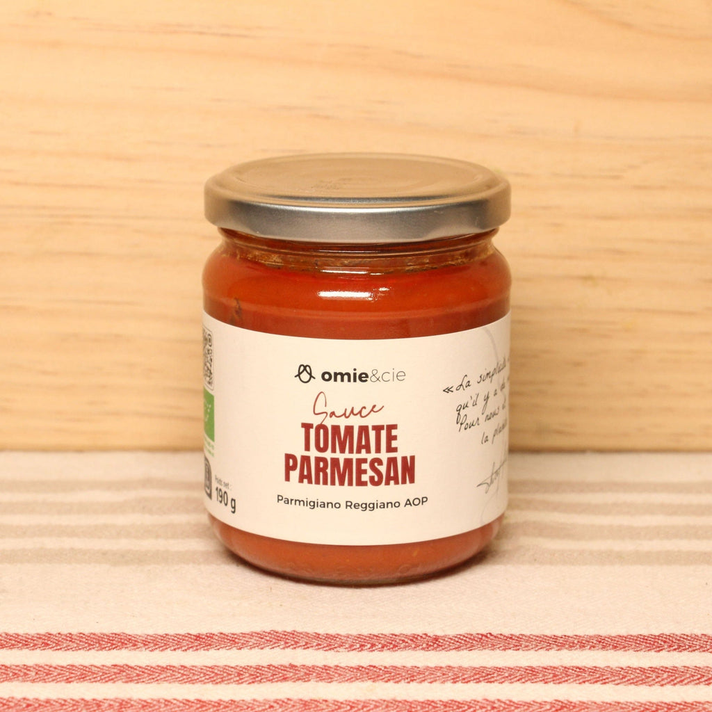 Sauce tomate parmesan - 190g Omie vrac-zero-dechet-ecolo-montaudran