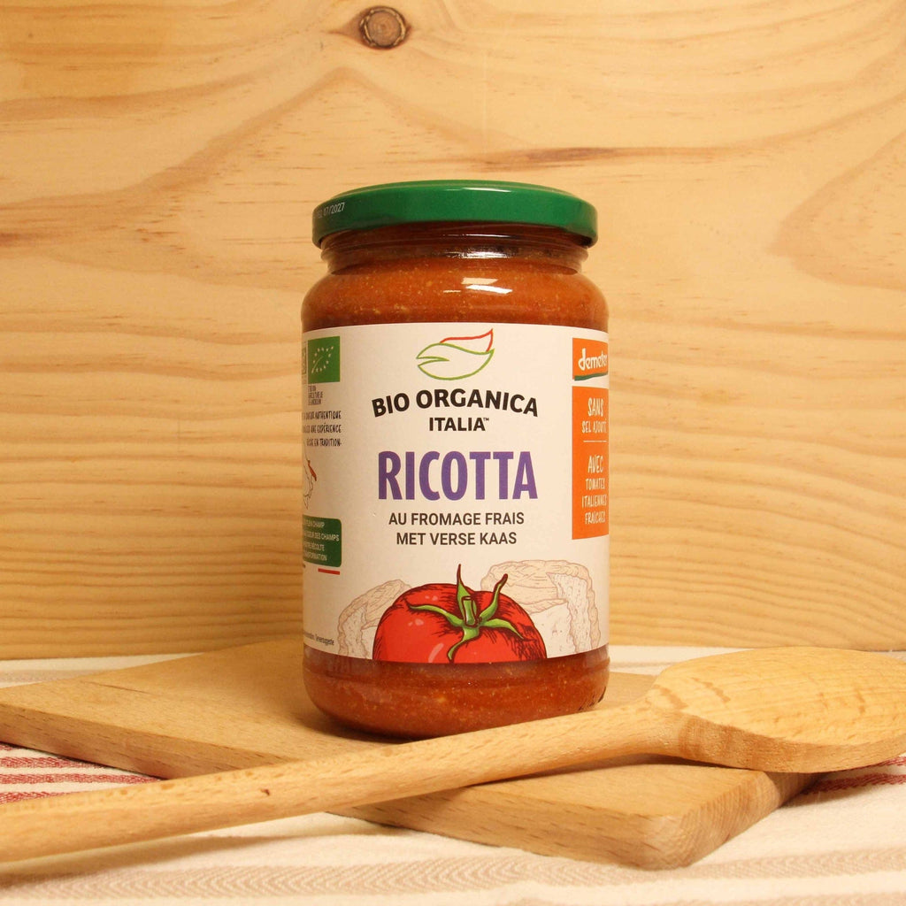 Sauce tomate ricotta BIO - 350g Bio Organica Italia vrac-zero-dechet-ecolo-montaudran