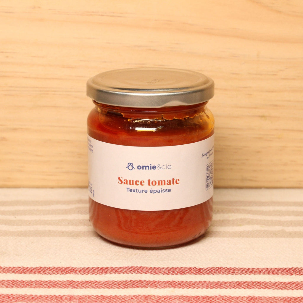 Sauce tomate texture épaisse - 185g Omie vrac-zero-dechet-ecolo-montaudran