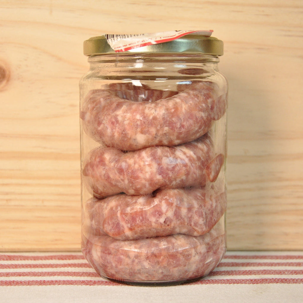 Saucisse de Toulouse Bleu Blanc Cœur - 500g Domaine des Tuileries vrac-zero-dechet-ecolo-montaudran