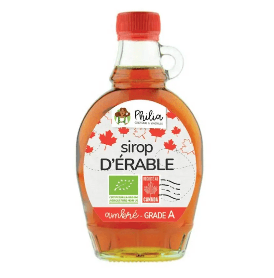 Sirop d'érable BIO - 189ml Philia vrac-zero-dechet-ecolo-montaudran