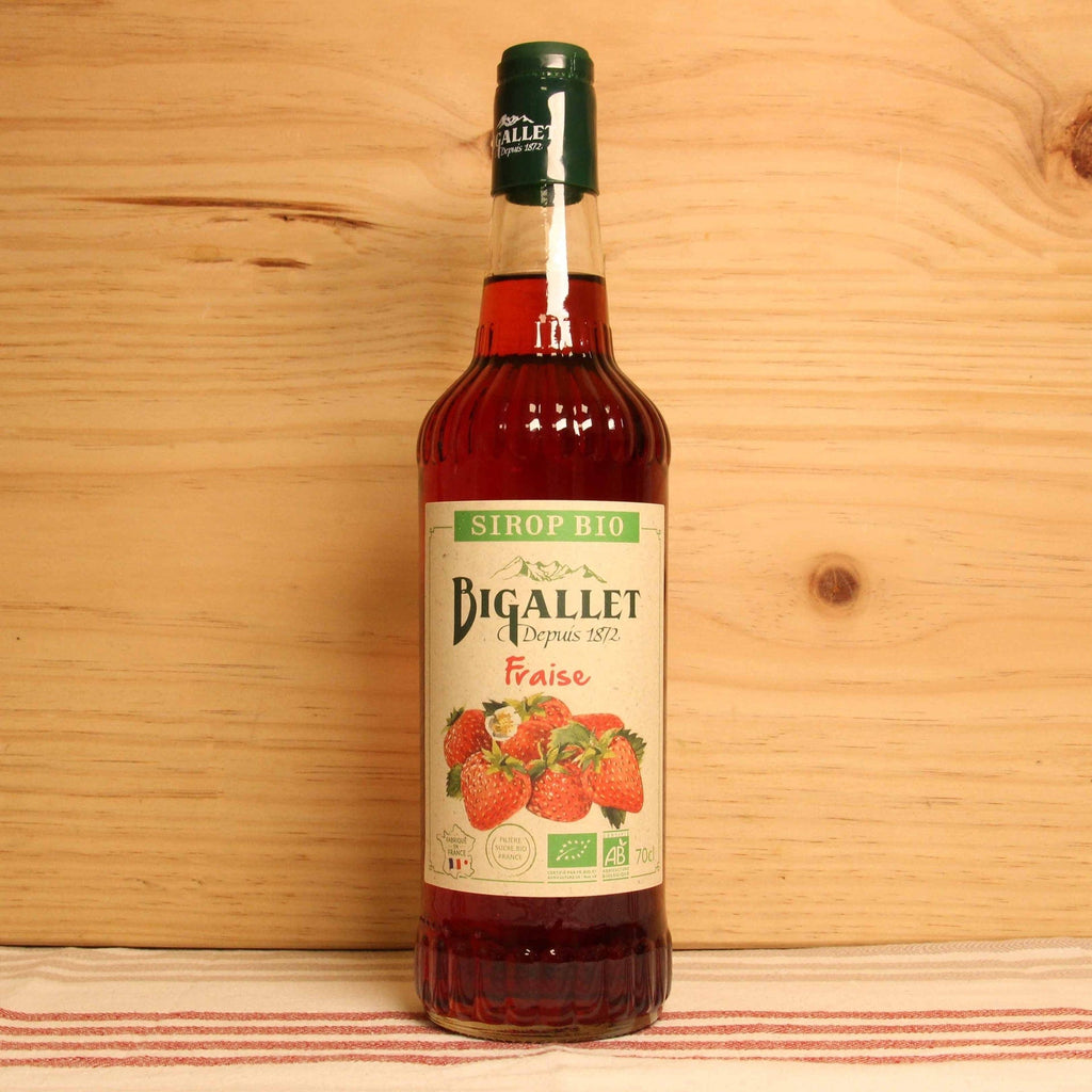 Sirop de fraise BIO - 70cl Bigallet vrac-zero-dechet-ecolo-montaudran