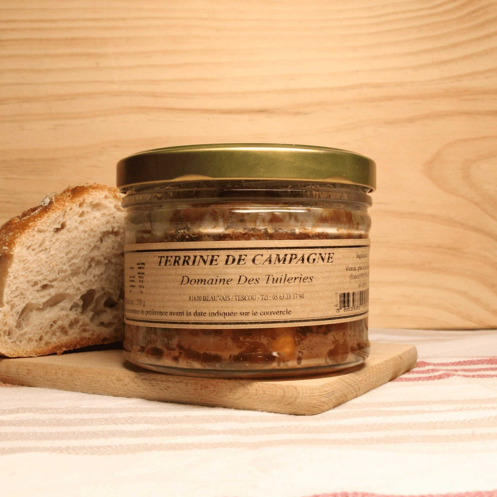 Terrine de campagne - 350g Domaine des Tuileries vrac-zero-dechet-ecolo-montaudran