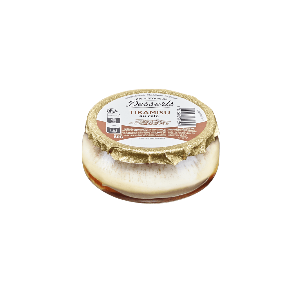Tiramisu au café - 80g Une histoire de desserts - Marie Morin vrac-zero-dechet-ecolo-montaudran