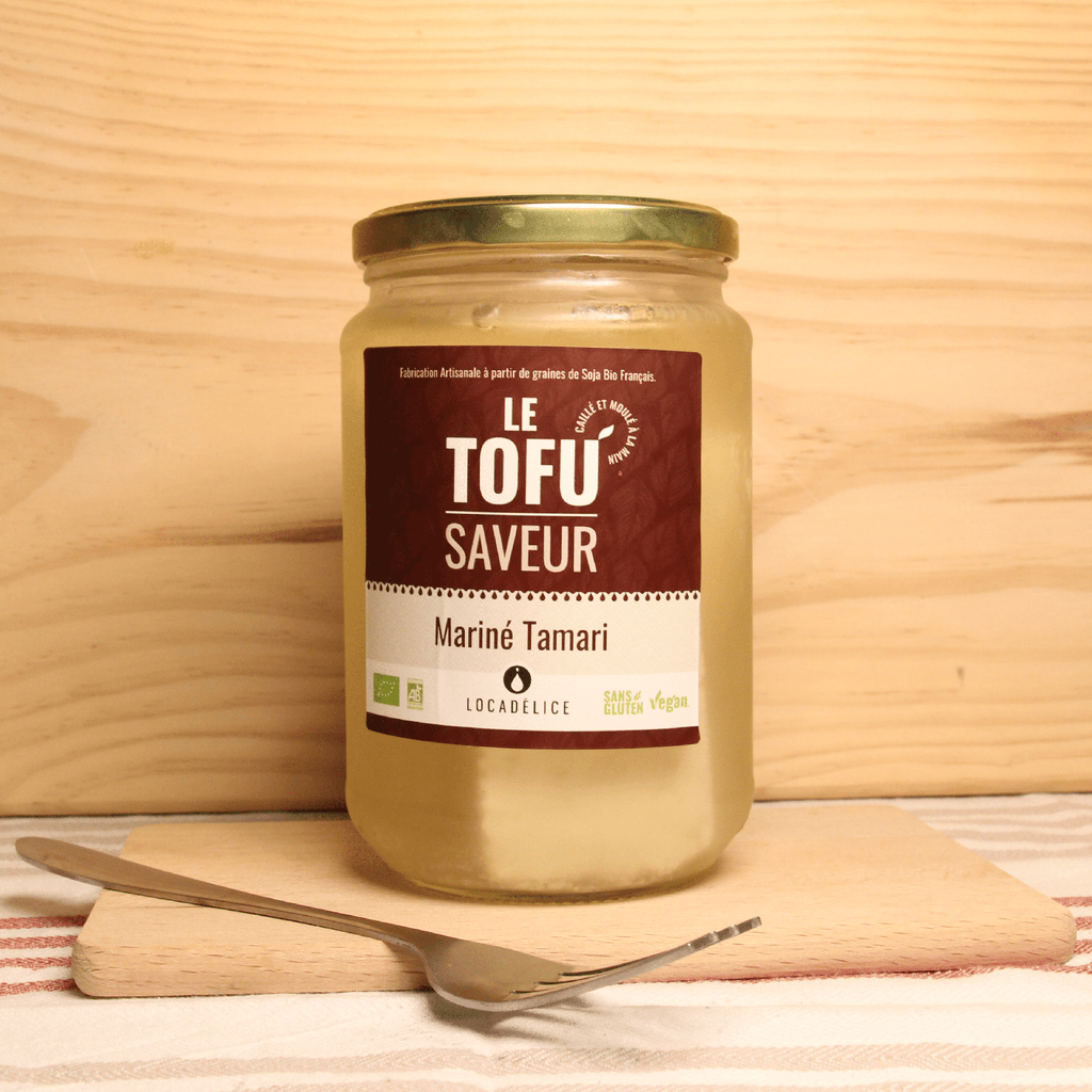 Tofu frais mariné au Tamari BIO - 180g - ANTIGASPI Locadélice vrac-zero-dechet-ecolo-montaudran