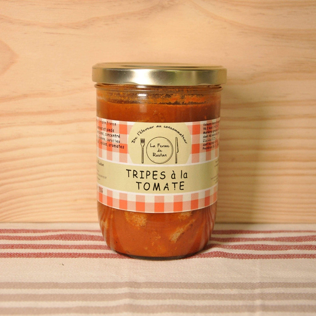 Tripes à la tomate - 750g - ANTIGASPI Ferme de Rustan vrac-zero-dechet-ecolo-montaudran