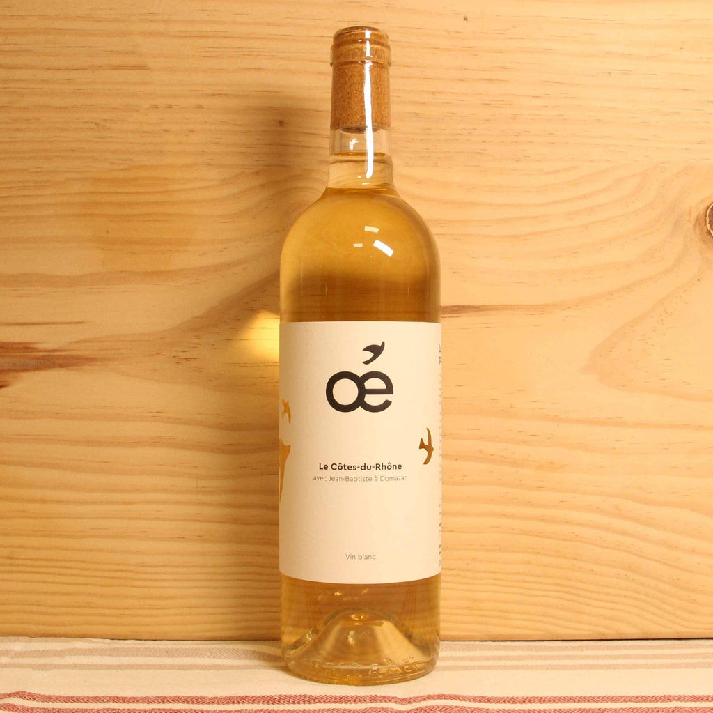 Vin blanc - AOC Côtes-du-Rhône BIO Oé - 75cl Oé vrac-zero-dechet-ecolo-montaudran