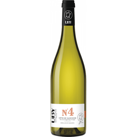 Vin blanc - N°4 Gros et petit Manseng - 75cl Uby vrac-zero-dechet-ecolo-montaudran