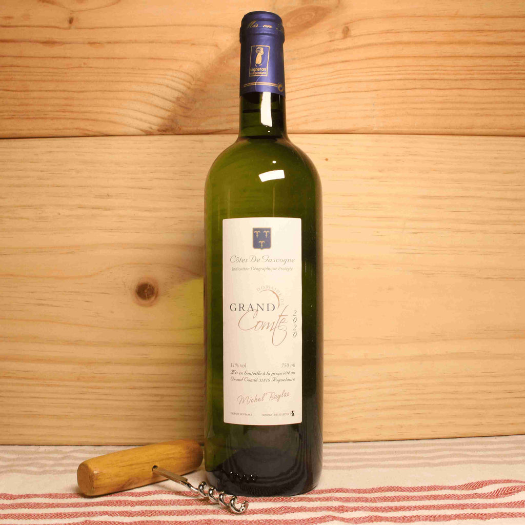 Vin blanc sec - Domaine du Grand Comté - IGP Côte de Gascogne - 75cl Domaine du Grand Comté vrac-zero-dechet-ecolo-montaudran