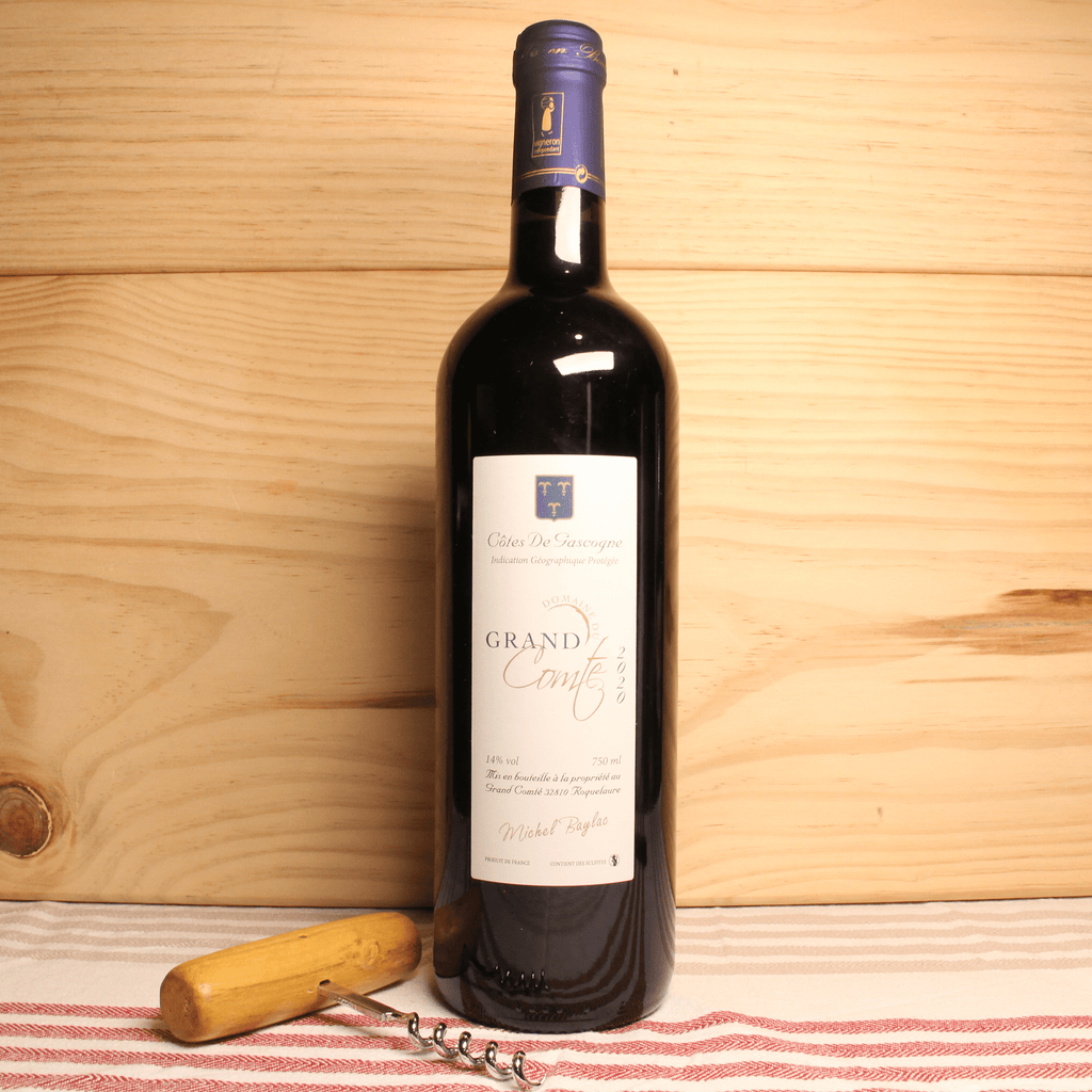 Vin rouge Domaine du Grand Comté IGP Côte de Gascogne - 75cl Sublim'Arômes vrac-zero-dechet-ecolo-montaudran
