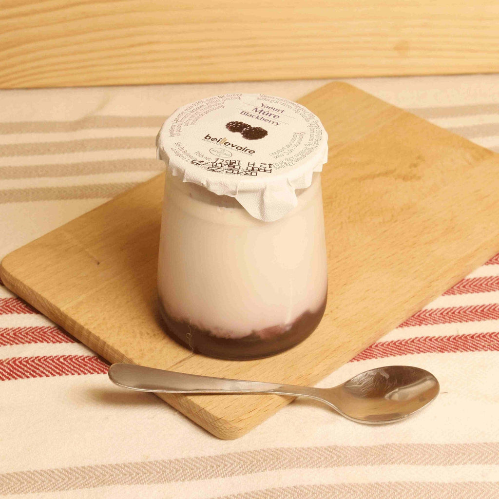 Yaourt Aromatisé à la mûre - 125g - ANTIGASPI Beillevaire vrac-zero-dechet-ecolo-montaudran