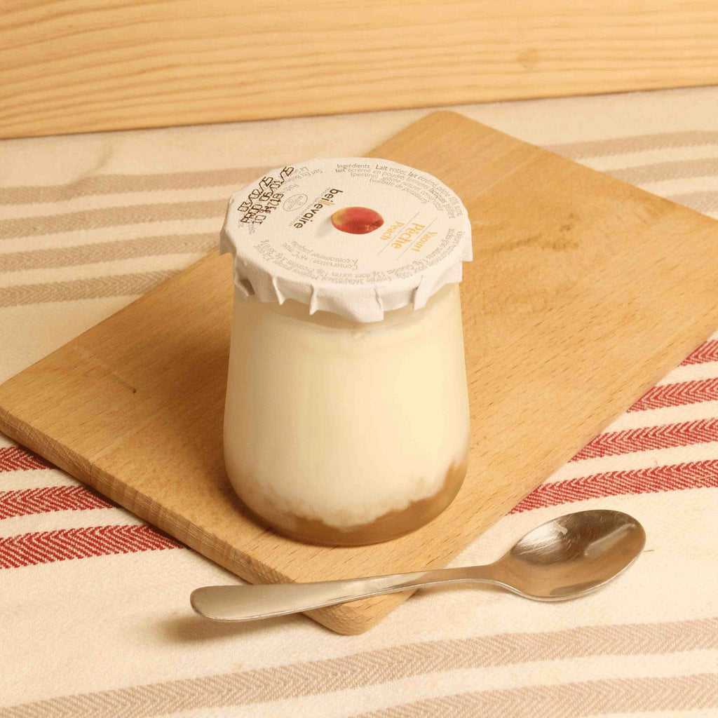 Yaourt Aromatisé à la pêche - 125g - ANTIGASPI Beillevaire vrac-zero-dechet-ecolo-montaudran