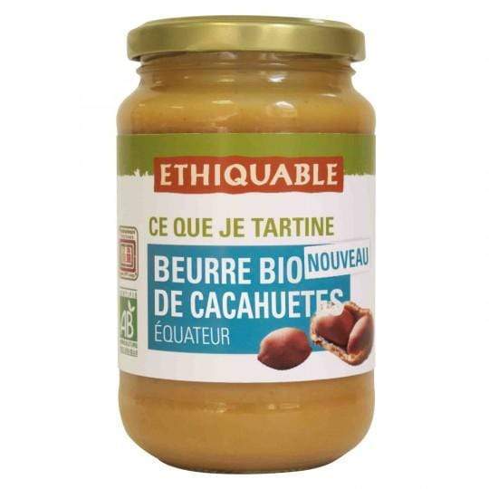 Beurre de cacahuètes bio - 350g Ethiquable vrac-zero-dechet-ecolo-montaudran