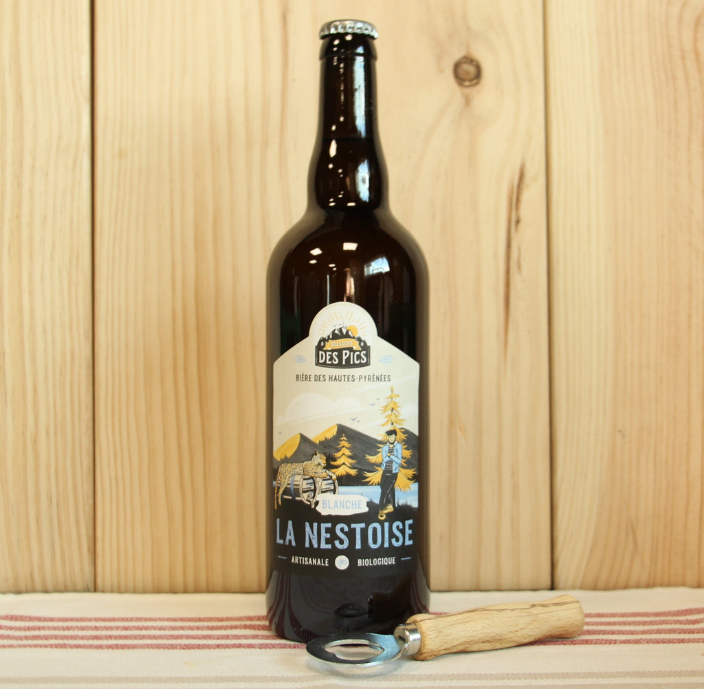 Bière blanche - La Nestoise BIO - 75cl Brasserie des pics vrac-zero-dechet-ecolo-montaudran