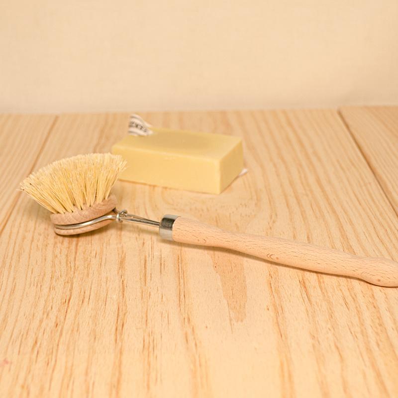 Brosse à vaisselle en bois d'hêtre et fibre d'agave Ecodis vrac-zero-dechet-ecolo-montaudran