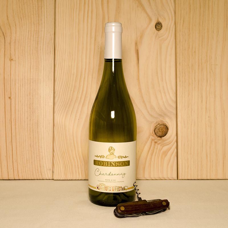 Chardonnay de Limoux - Bouteille de 75cl Domaine de Robinson vrac-zero-dechet-ecolo-montaudran