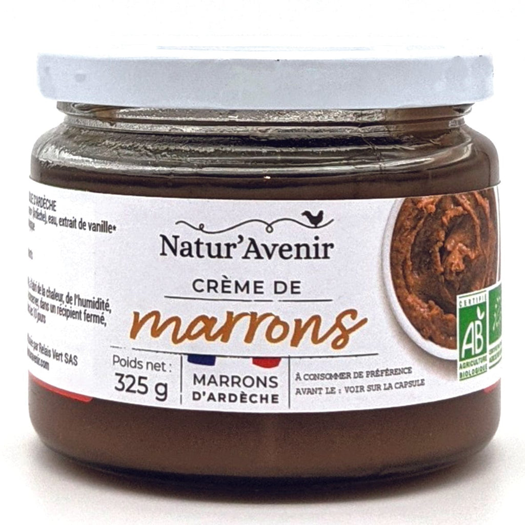 Crème de marron AOP BIO - 325g Natur'Avenir vrac-zero-dechet-ecolo-montaudran