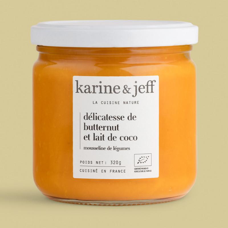 Délicatesse de butternut et lait de coco - 320g Karine & Jeff vrac-zero-dechet-ecolo-montaudran