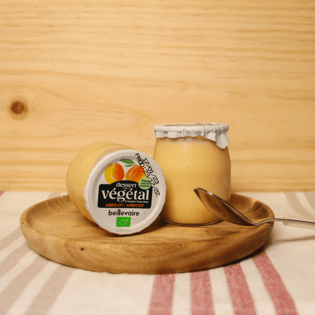 Dessert végétal fermenté abricot  BIO - 125g Beillevaire vrac-zero-dechet-ecolo-montaudran