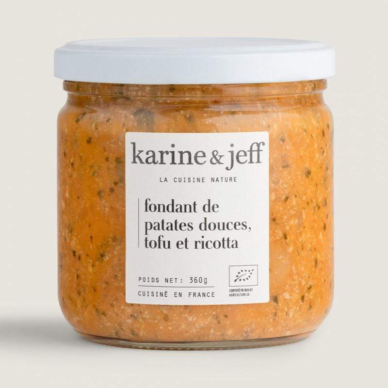 Fondant de patates douces, tofu et ricotta - 360g Karine & Jeff vrac-zero-dechet-ecolo-montaudran