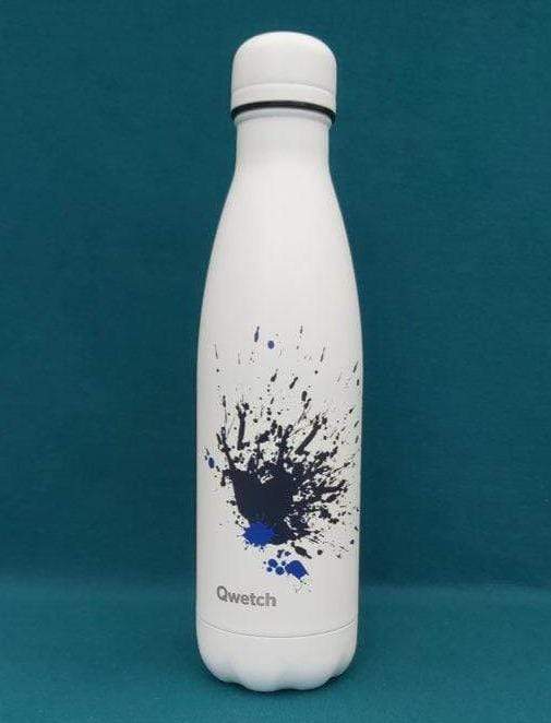 Gourde Spray Blanc en inox - 500ml Qwetch vrac-zero-dechet-ecolo-montaudran
