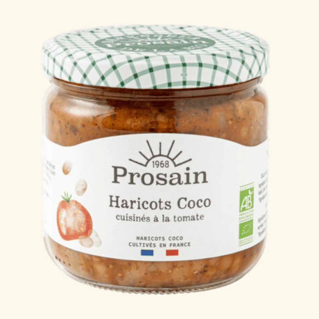 Haricots coco cuisinés à la tomate BIO - 360g Prosain vrac-zero-dechet-ecolo-montaudran